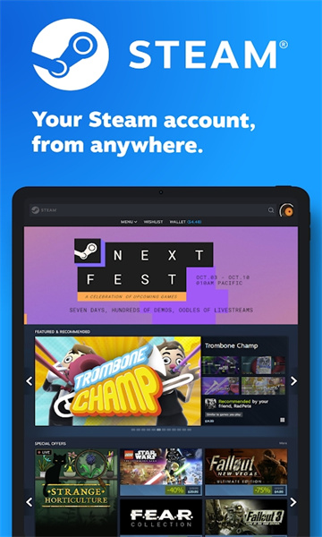 steam app